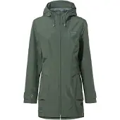 Vaude - Women's Skomer Parka II - Lange jas 34, olijfgroen