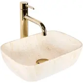 REA Opzetwastafel Belinda Mini Travertine Matt