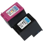 PrintAbout Inktcartridge 300XL (CC641EE) Zwart + 3 kleuren Multipack Hoge capaciteit geschikt voor HP