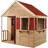 Wendi Toys Houten speelhuis krokodil 155x120x168cm -