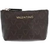 Valentino Toilettas Lady Re Soft Cosmetic Case Moro / Nero Donkerbruin