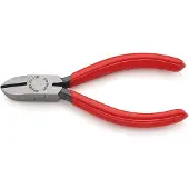 Knipex Zijsnijtang | 110 mm Lengte | Kunststof Bekleed | Zwart Geatramenteerd - 70 01 110 SB