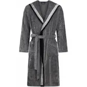 Cawö Badjas Home 5841 Men Capuchon Nature Black-50