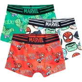 Next Onderbroek 'Marvel' limoen / knalrood / zwart / wit