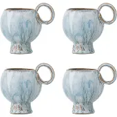 Bloomingville Avonlea kop 4-pack Blauw