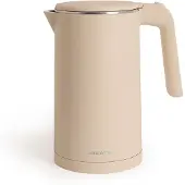 Create - 1 L elektrische waterkoker met temperatuurregeling - 1000W - Zand - KETTLE STUDIO PRO