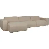Zuiver Hoekbank Milka 4,5-Seater Left Cappuccino