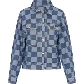 MyMo ROCKS Tussenjas 'Rock' blauw denim / lichtblauw