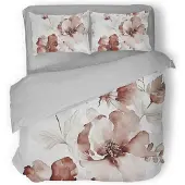 Eleganzzz Dekbedovertrek Micropercal Dusky Dreams - multi 240x200/220cm