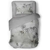 Eleganzzz Dekbedovertrek Micropercal Silent Grove - grey 140x200/220cm