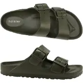 Holster Sundreamer vegan slides podologisch goedgekeurd slipper donker