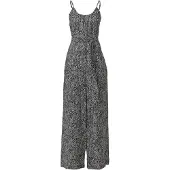 s.Oliver Jumpsuit zwart / wit