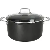 Le Creuset - Braadpan met anti-aanbaklaag en glazen deksel