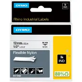 Dymo Tape 18488 (S0718100) Zwart op wit (12 mm)
