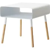 Yamazaki Bijzettafel Laag - Plain - Wit