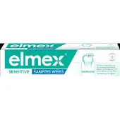Elmex Sensitive Gentle White - Tandpasta - Whitening voor gevoelige tanden - Aminofluoride - 1400 ppm