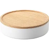 Yamazaki Opbergdoos met deksel Rin White