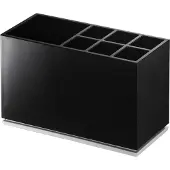 Yamazaki tandenborstelhouder - Zwart - Opbergboxen | Tandenborstelhouders voor in de badkamer