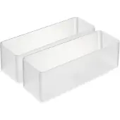 Yamazaki Stapelbare Lade Organizer - diep | smal - Tower - Wit