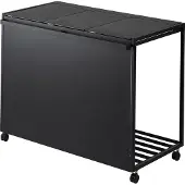 Yamazaki Afvalbak Tower 3 Black 45L