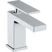 Hansgrohe tecturis e 80 coolstart eengreeps wastafelmengkraan met popup trekwaste, chroom