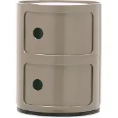 Kartell Componibili New Colors Opbergunit Taupe | 2 doors