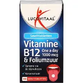 Lucovitaal B12 & foliumzuur smelttablet