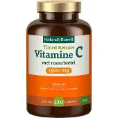Holland & Barrett 1+1 gratis | Vitamine C Met Rozenbottel 1500mg - 120 tabletten