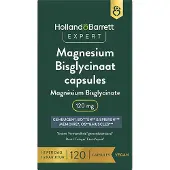 Holland & Barrett 1+1 gratis | Expert Magnesium Bisglycinaat 120mg - 120 capsules