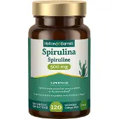 Holland & Barrett 1+1 gratis | Spirulina 500mg - 120 tabletten