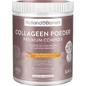 Holland & Barrett 1+1 gratis | Collageen Poeder Premium Complex Natuurlijke Sinaasappelsmaak - 324g