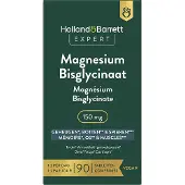 Holland & Barrett 1+1 gratis | Expert Magnesium Bisglycinaat 150mg - 90 tabletten