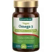 Holland & Barrett 1+1 gratis | Vegan Omega-3 met DHA en EPA - 30 capsules