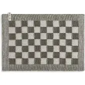 Knit Factory Placemat Block - Ecru/Khaki - 50x30 cm
