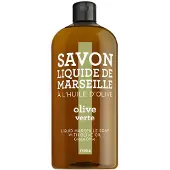 Compagnie De Provence Savon de Marseille vloeibare handzeep Terra Olive Verte 1 liter navulling