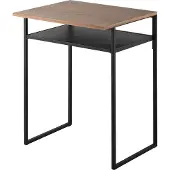 Yamazaki Bijzettafel met Lade - Tower - Zwart