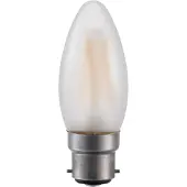 SPL B22d LED Kaarslamp | 4W 2500K 220V/240V 925 | 360° Dimbaar