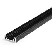 ELP LED-strip Profiel | surface zwart 10mm 2mt