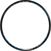 iKon BMX Achtervelg I 451x19.5mm I 36 gaten Zwart / Blauw