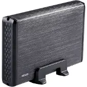Deltaco HDD-behuizing DELTACO SATA 3.5 "USB 3.0, zwart (3.5"), Harddisk behuizing, Zwart