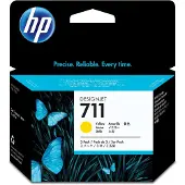 HP Inktcartridge 711 (CZ136A) Geel Multipack