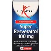 Lucovitaal Super Resveratrol 100mg - 30 capsules