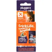 Pluggerz Online deals | Travel Earplugs - 1 set