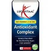 Lucovitaal Voedingssupplementen Capsules Voedingssupplement Antioxidant Complex 30cap
