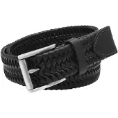 Fossil Leren riem Rhett Stretch Belt W100 Black zwart