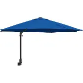 vidaXL Tuinparasol 248 x 248 x 148 cm Polyester en Staal Azuurblauw