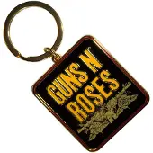 Guns n' Roses - Stacked Black - Sleutelhanger