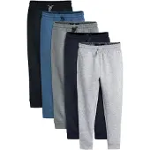Next Broek saffier / donkerblauw / grijs gemêleerd / zwart