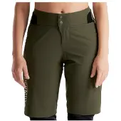 Peppermint - Women's Signature Tech Short - Fietsbroek S, olijfgroen