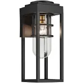 Kichler LED Wand Buitenlamp Hone | 1X E27 Max 60W | Textured Black